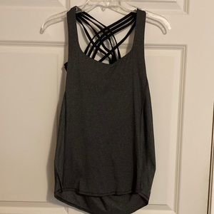 Lululemon criss cross top